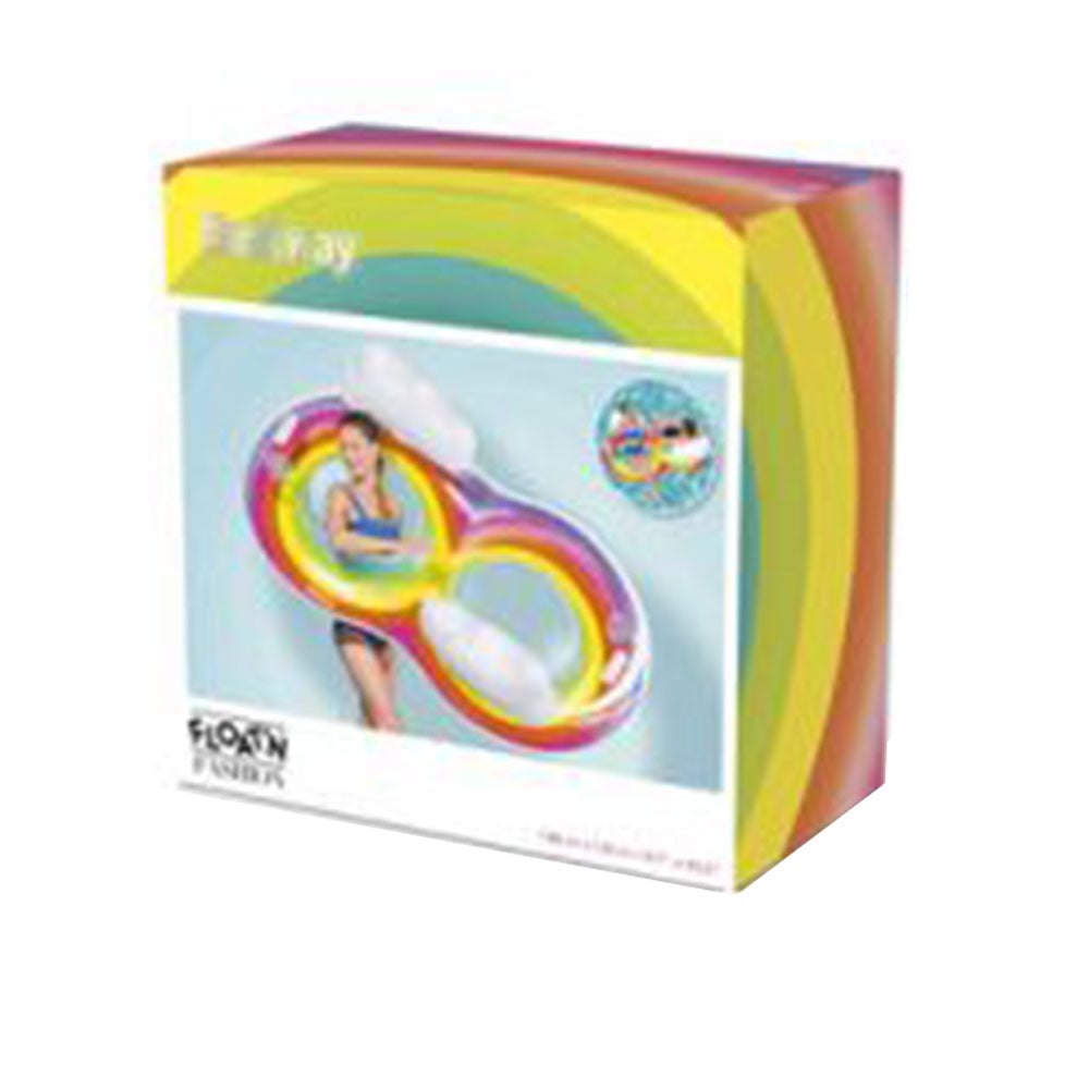 Rainbow Dreams Double Swim Tube