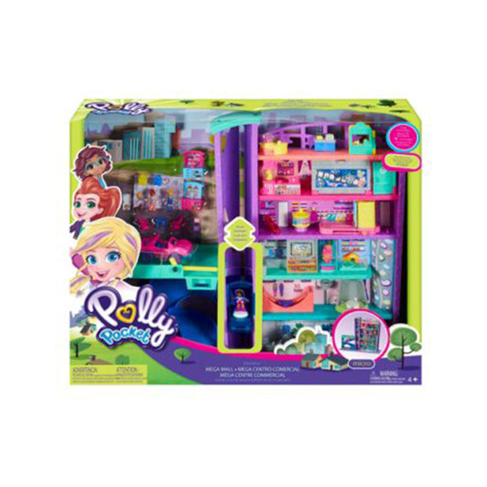 Polly Pocket Pollyville Mega Mall Playset