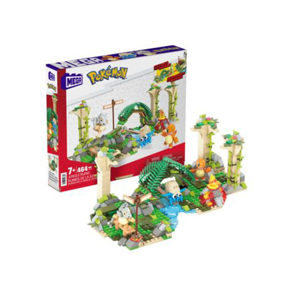 Mega Bloks Pokemon Jungle Ruins Playset