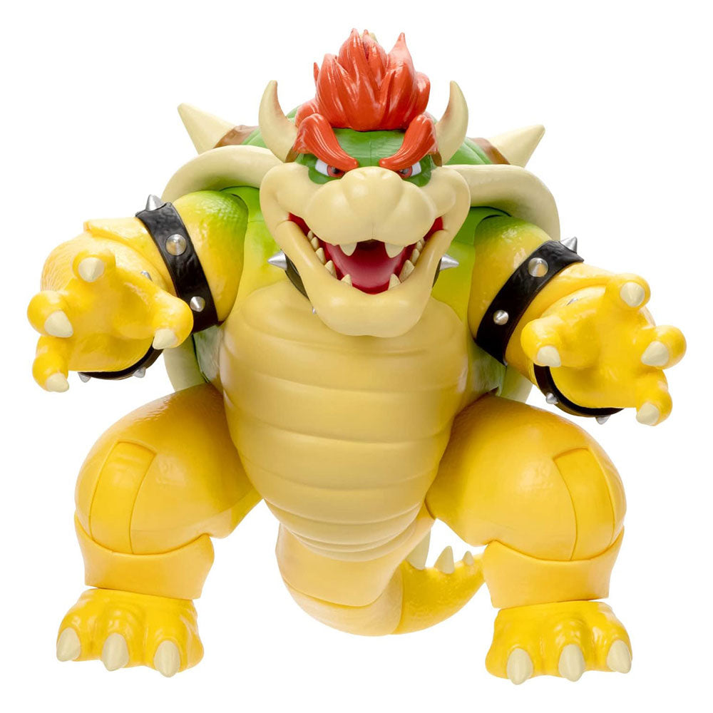 Super Mario Movie Fire Breathing Bowser Figure 18cm