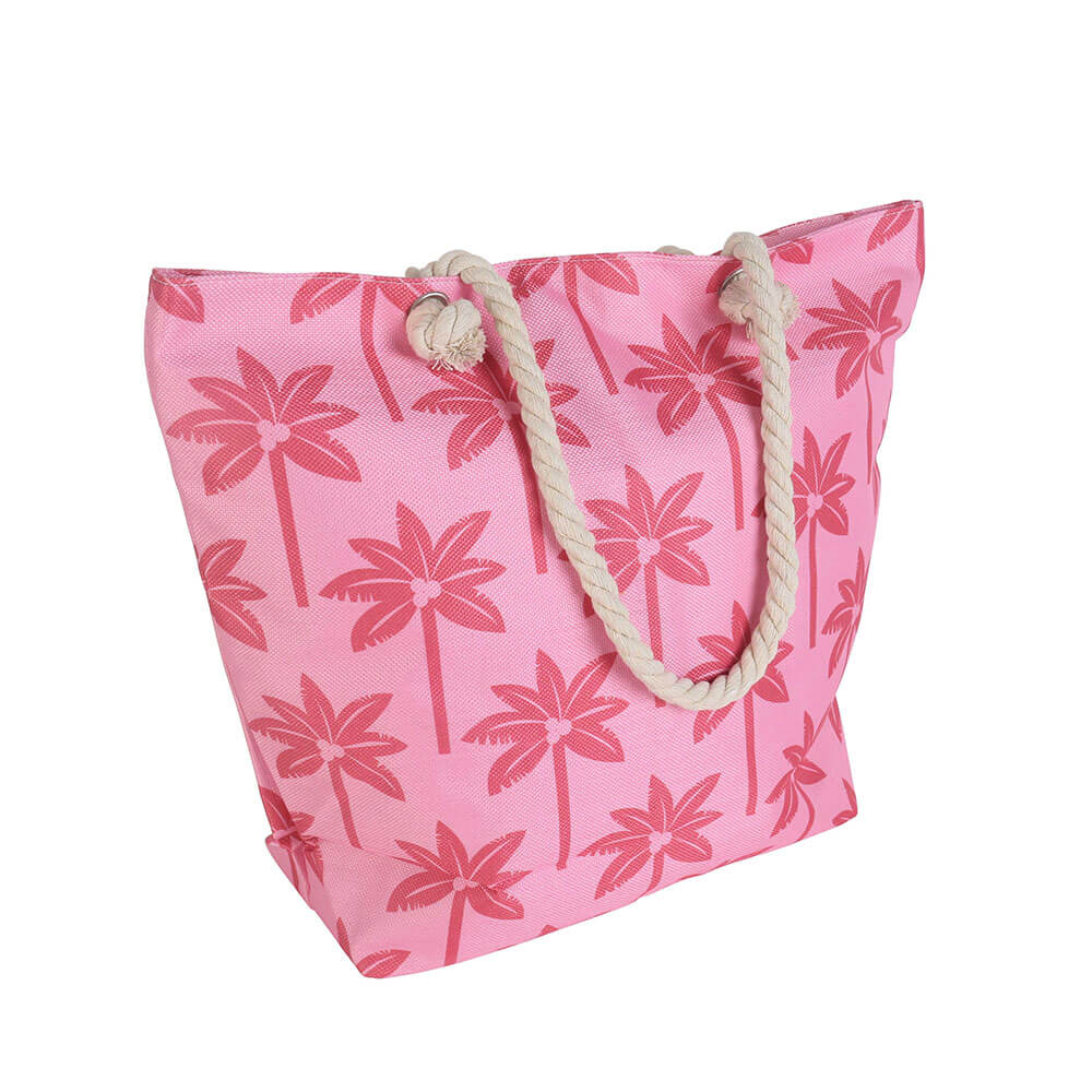 Borsa da spiaggia con zip interno (50x45x15cm)