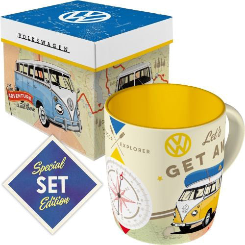 Nostalgic-Art Ceramic Mug & Gift Box Combo Kombi Get Away