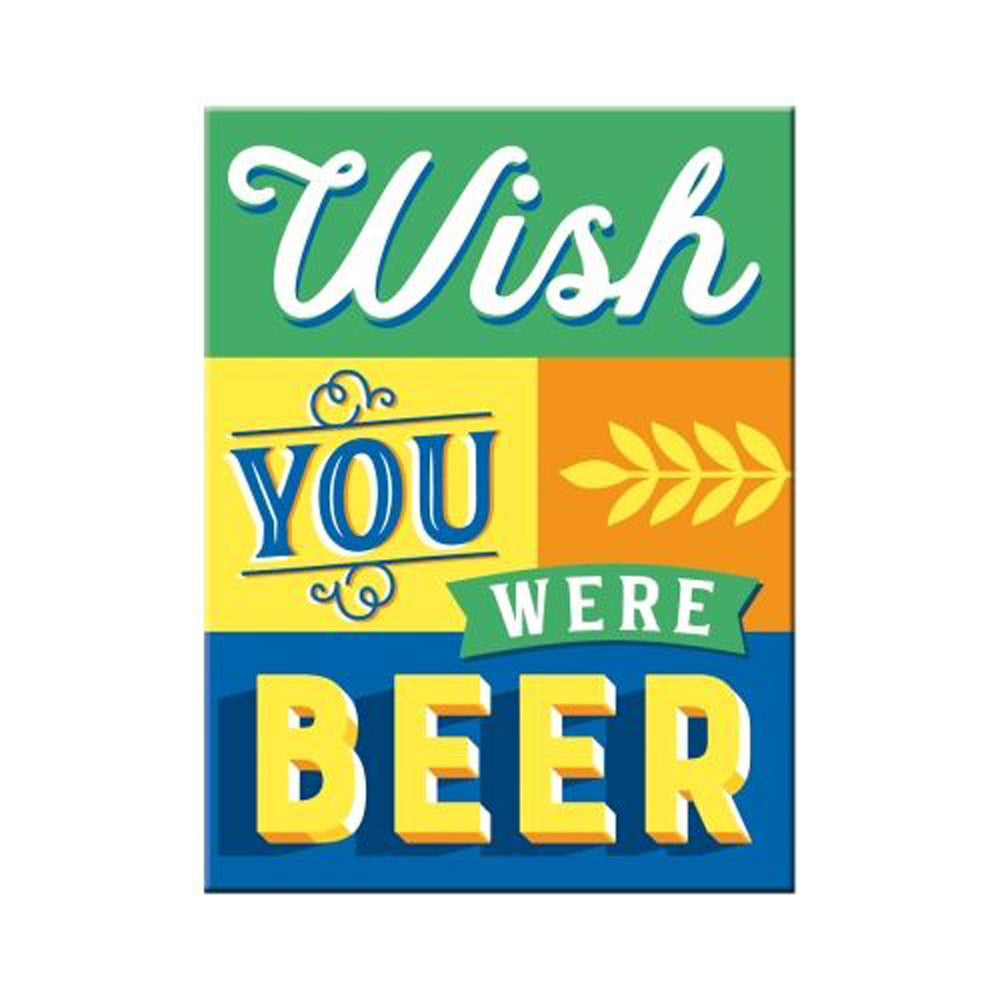 Nostalgic-Art Wish You Were Beer Magnet (6x8cm)