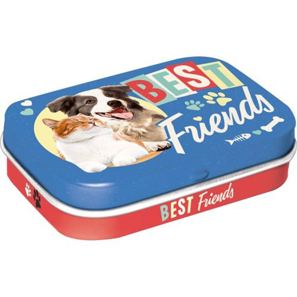 Nostalgic-Art Best Friends Cat & Dog Mint Box (4x6x2cm)