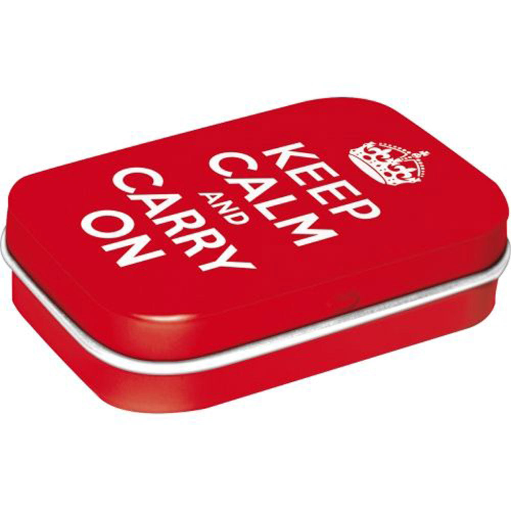 Nostalgic-Art KeepCalm Mint Box (4x6x2cm)