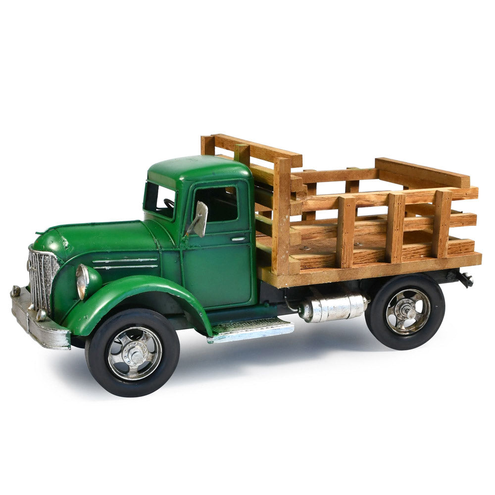 Farm Truck Metal Decorative Ornament (37x16x17cm)