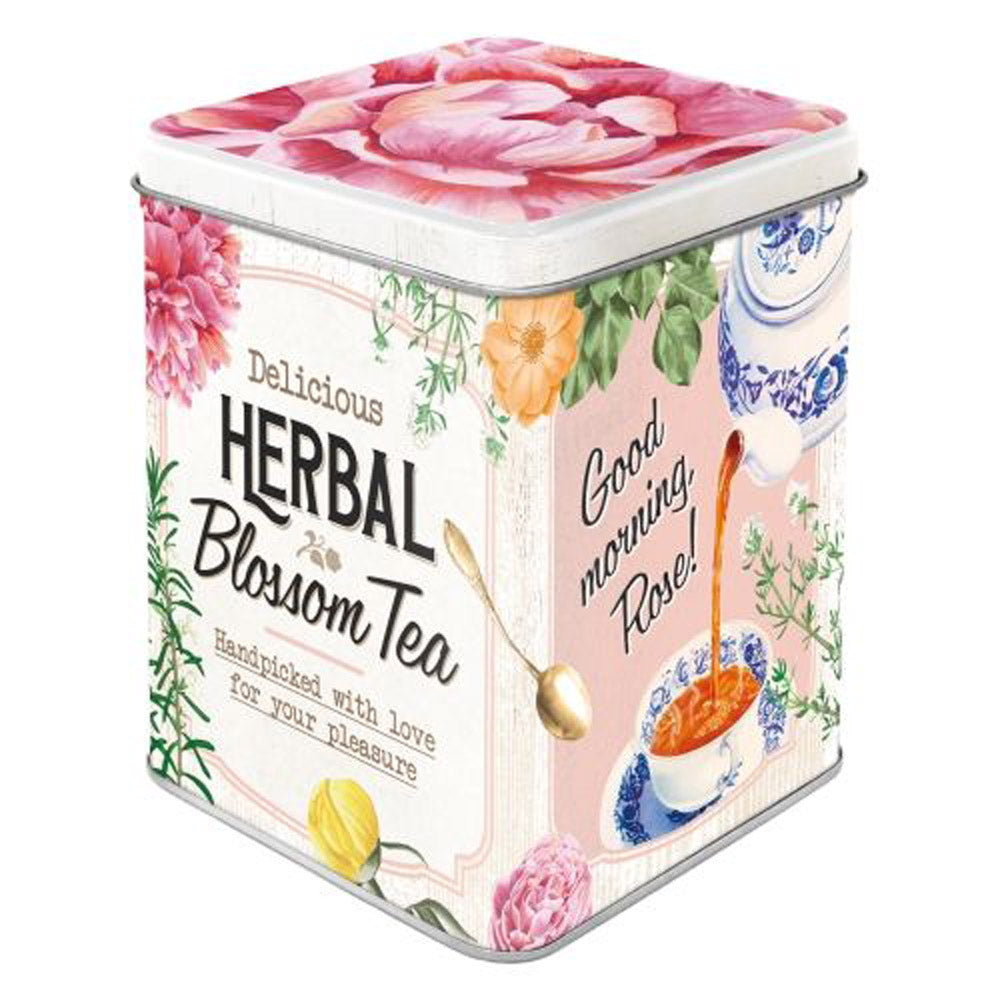 Nostalgic-Art Tea Storage Tin (8x8x10cm)