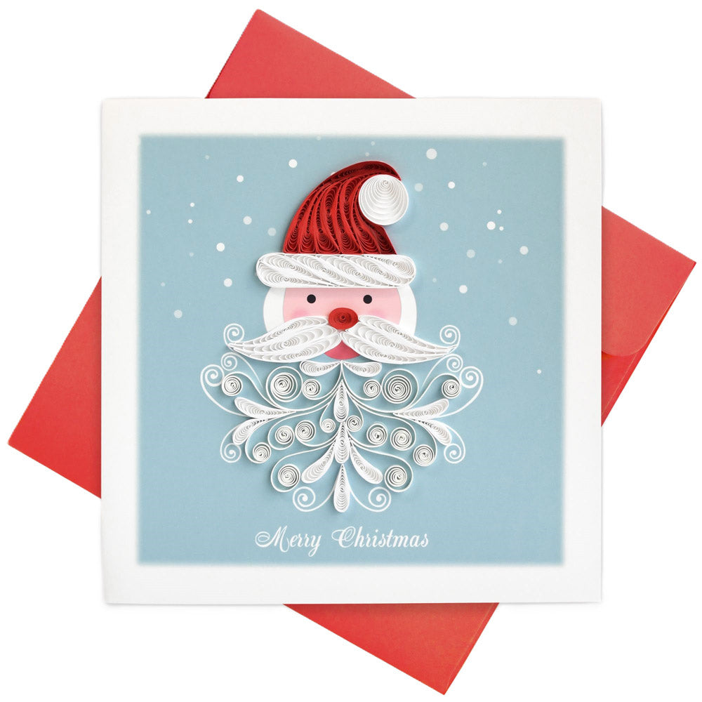 Christmas Quilled Greeting Card (15x15cm)