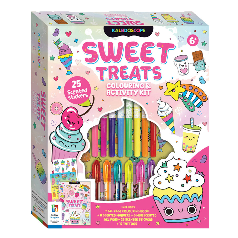 Super Kaleidoscope Colouring Sweet Treats Activity Kit