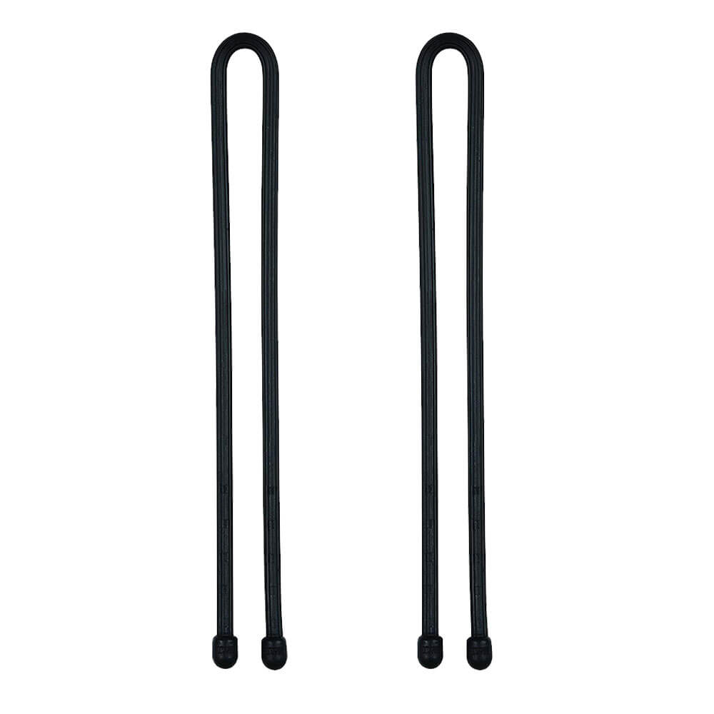 Cravatta per ingranaggio twist in gomma riutilizzabile 12 "(2pk)