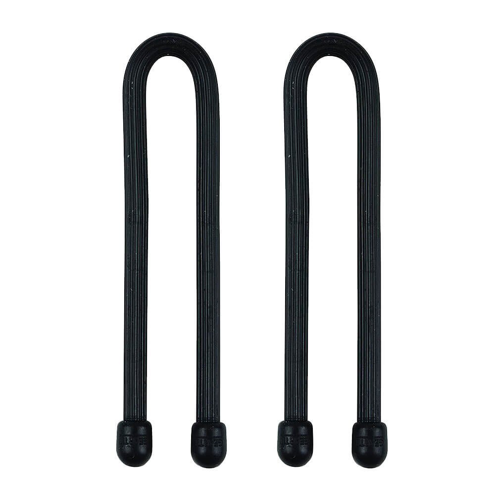 Gear Tie gjenbrukbar gummi Twist Tie 6 "(2pk)