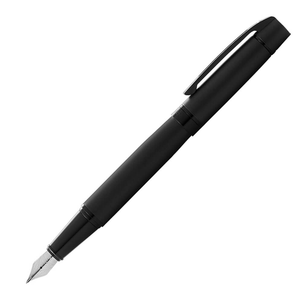 Sheaffer 300 Funtain Pen con rivestimento nero (nero opaco)