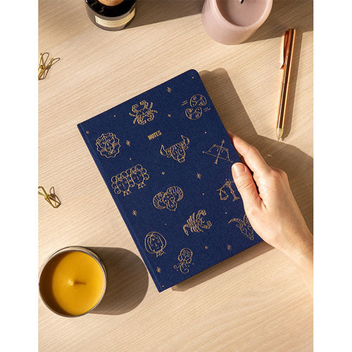 Letts 2024 Zodiac A5 Notebook (Midnight)