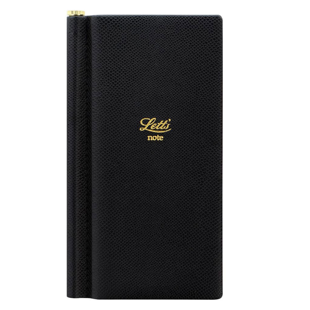 Letts Legacy Slim Pocket Notebook med guldpen