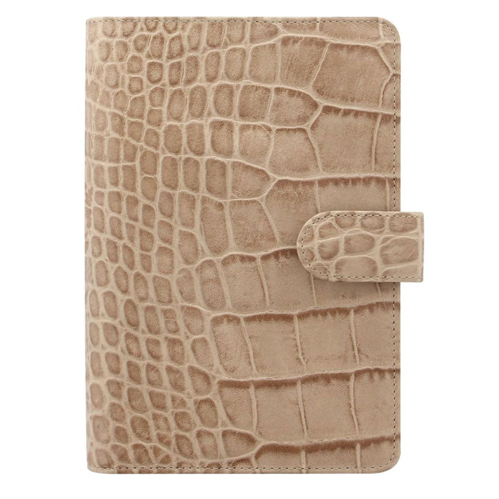 Organizador CROC-Pattern personal de Filofax Classic Personal