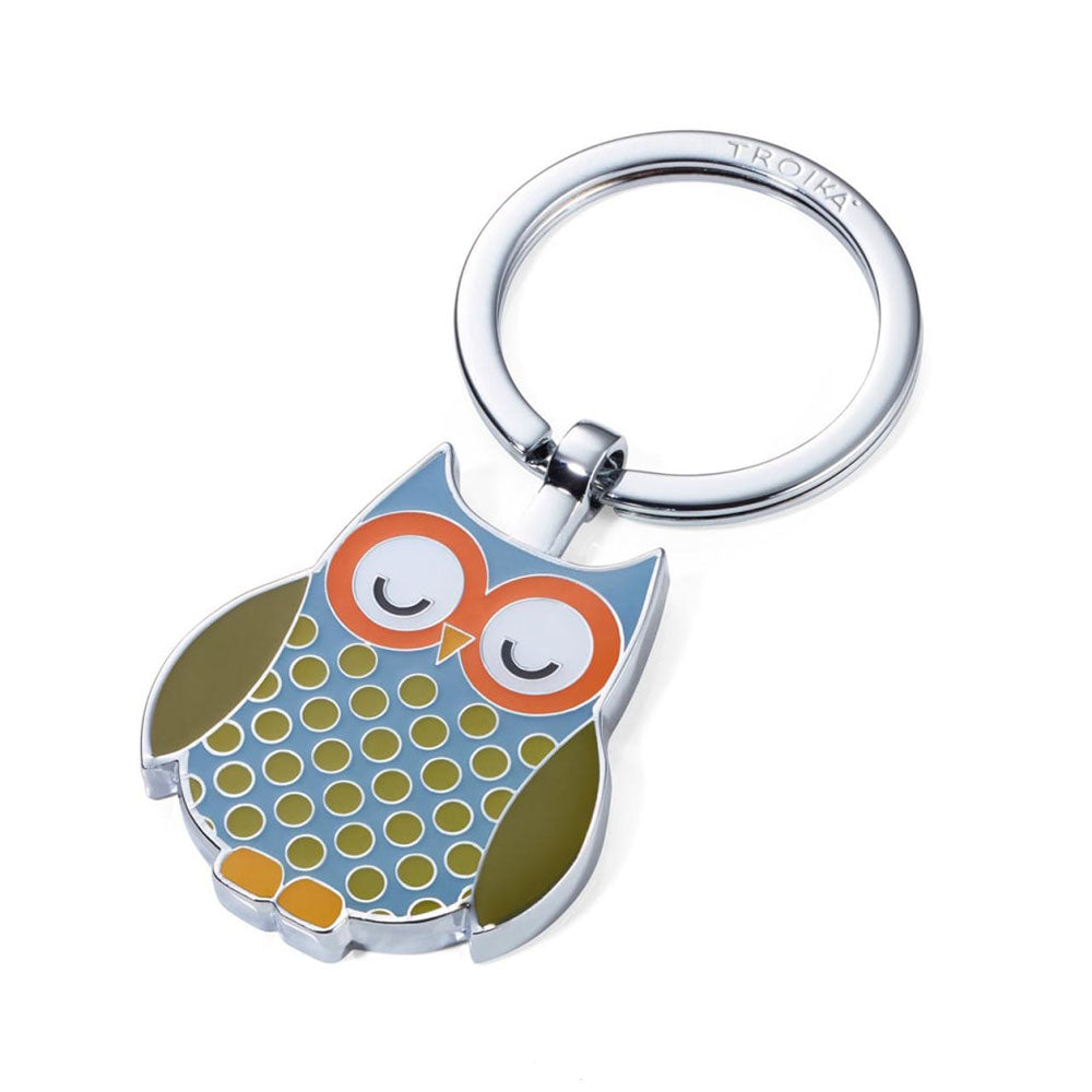 Troika Owl Keyring wielobarwna