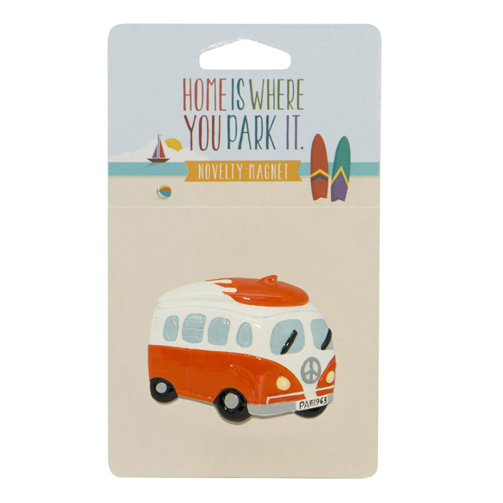 Dakota Camper Van with Surfboard Magnet