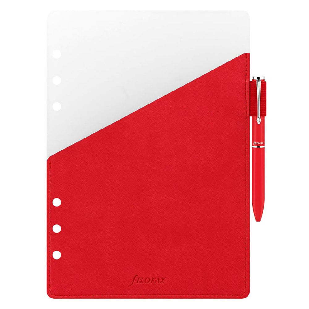 Organizador de Filofax A5 con bucle de lápiz