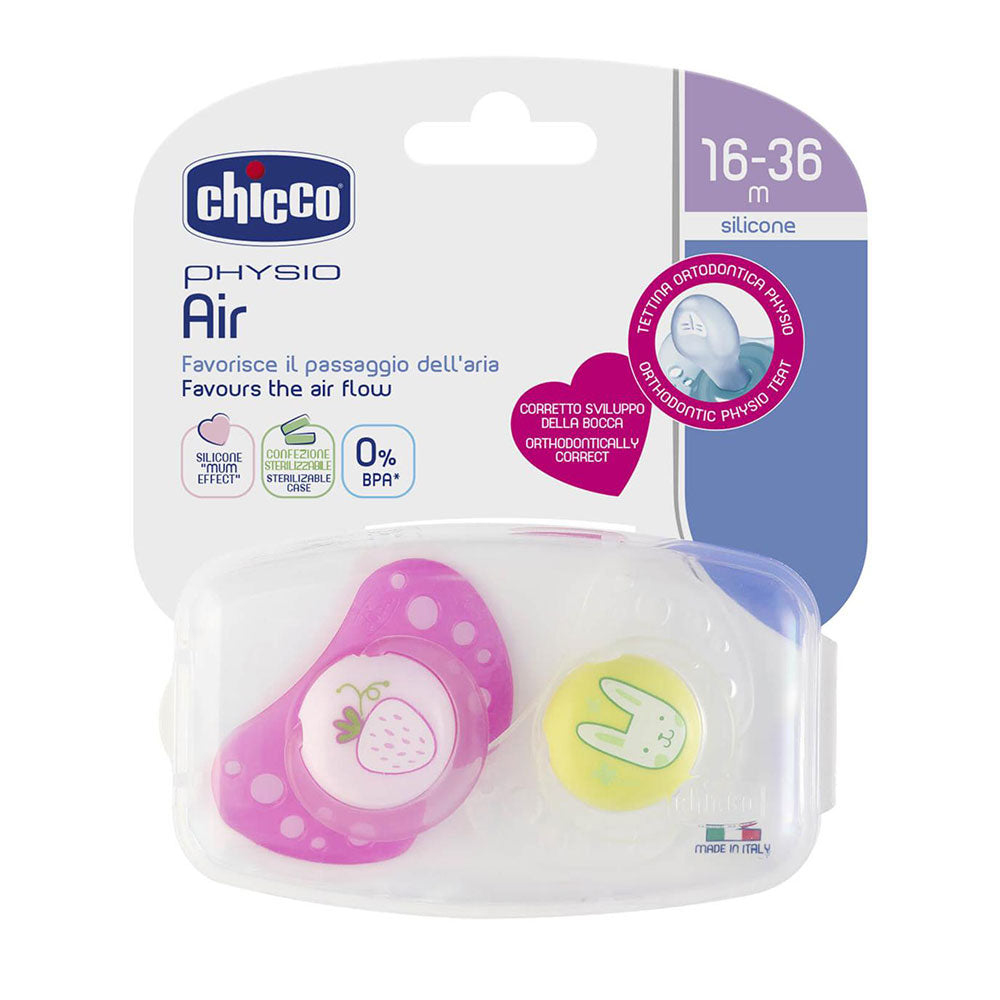 Chicco Soother Physio Air 16-36 miesięcy 2pk