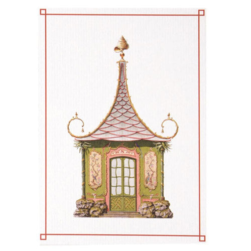 AW Pagodas Folio Note Card