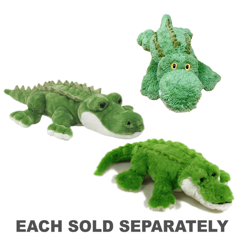 Peluche de crocodile allongé