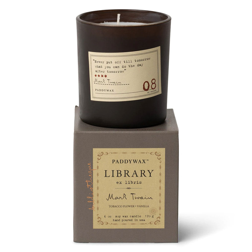 Paddywax Library Candle 6 uncji