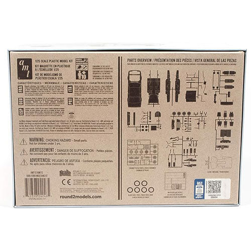 1988 Ford Mustang GT Plastic Kit 1:25 Scale