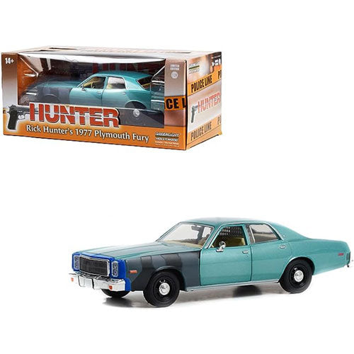 1977 Sergeant Rick Hunter Plymouth Fury 1:24 Model Car