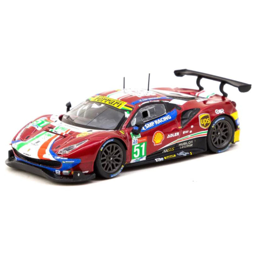 2019 Ferrari 488 GTE 24h de Lemans 1:64 Escala