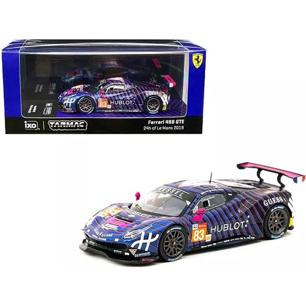 2019 Ferrari 488 GTE 24h de Lemans 1:64 Escala