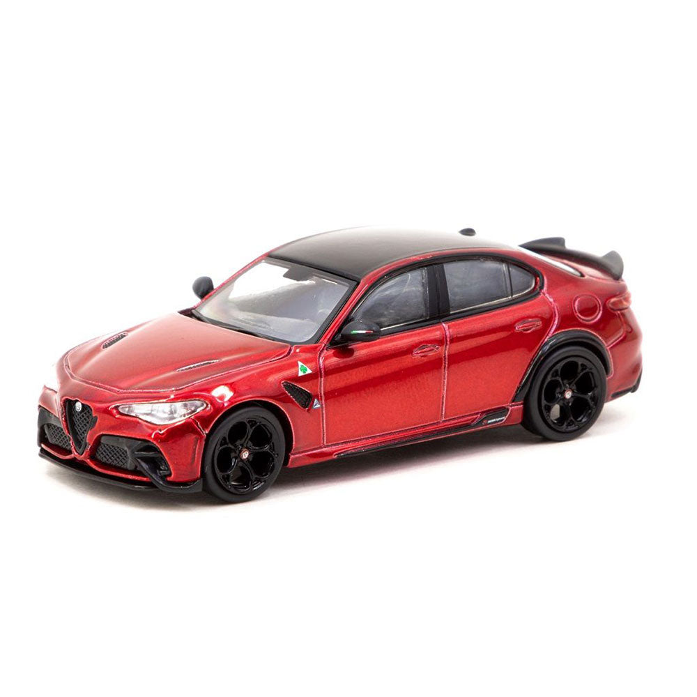 Alfa Romeo Giulia 1/64 Schaalmodel (Metallic Red)