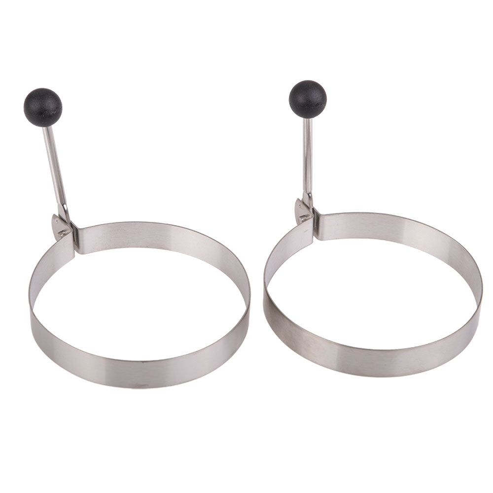 Appetito Stainless Steel Egg Rings (Set of 2)