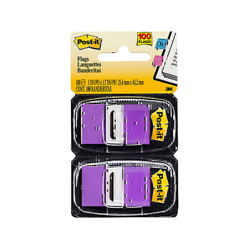 Post-it 2-Pack 25x43mm flaggor (låda med 6)