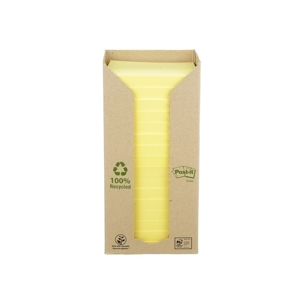 Post-it-it Recycled Notes Canário Amarelo 16pk