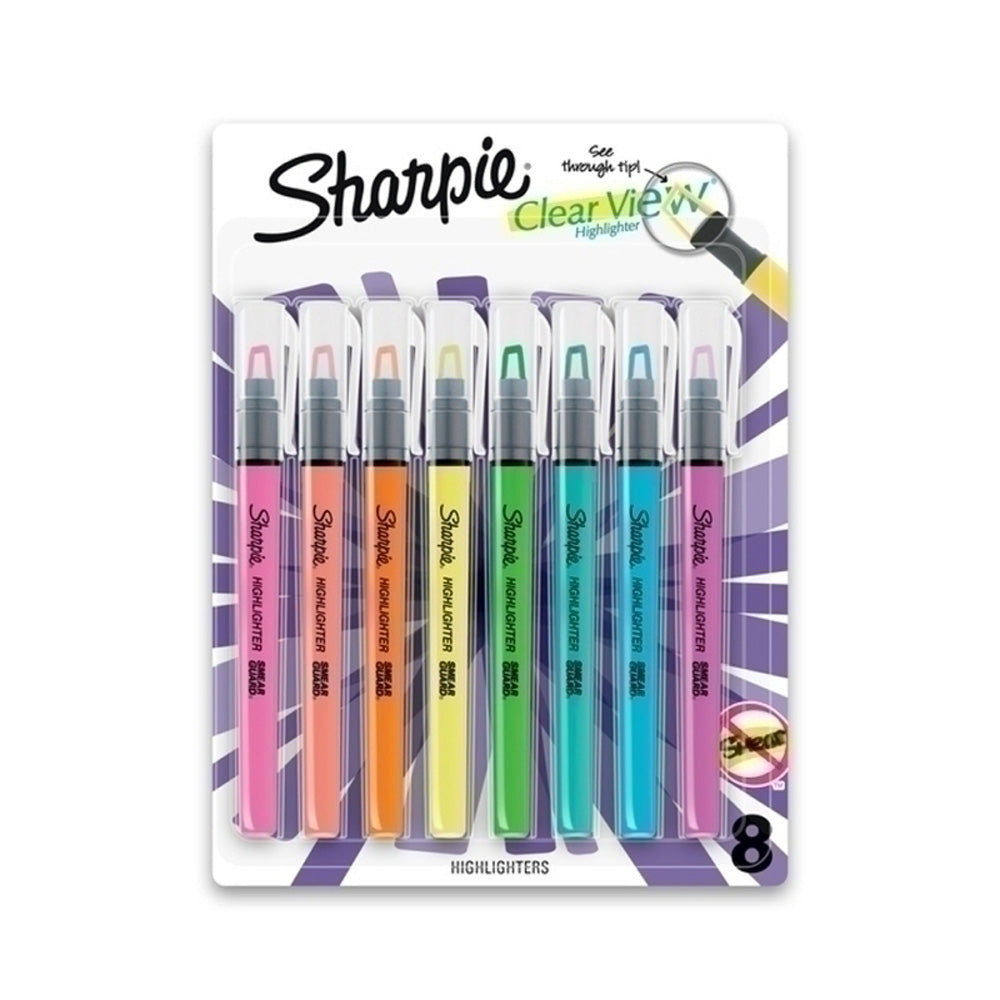 Sharpie Clear View Highlighter Stick (caja de 6)