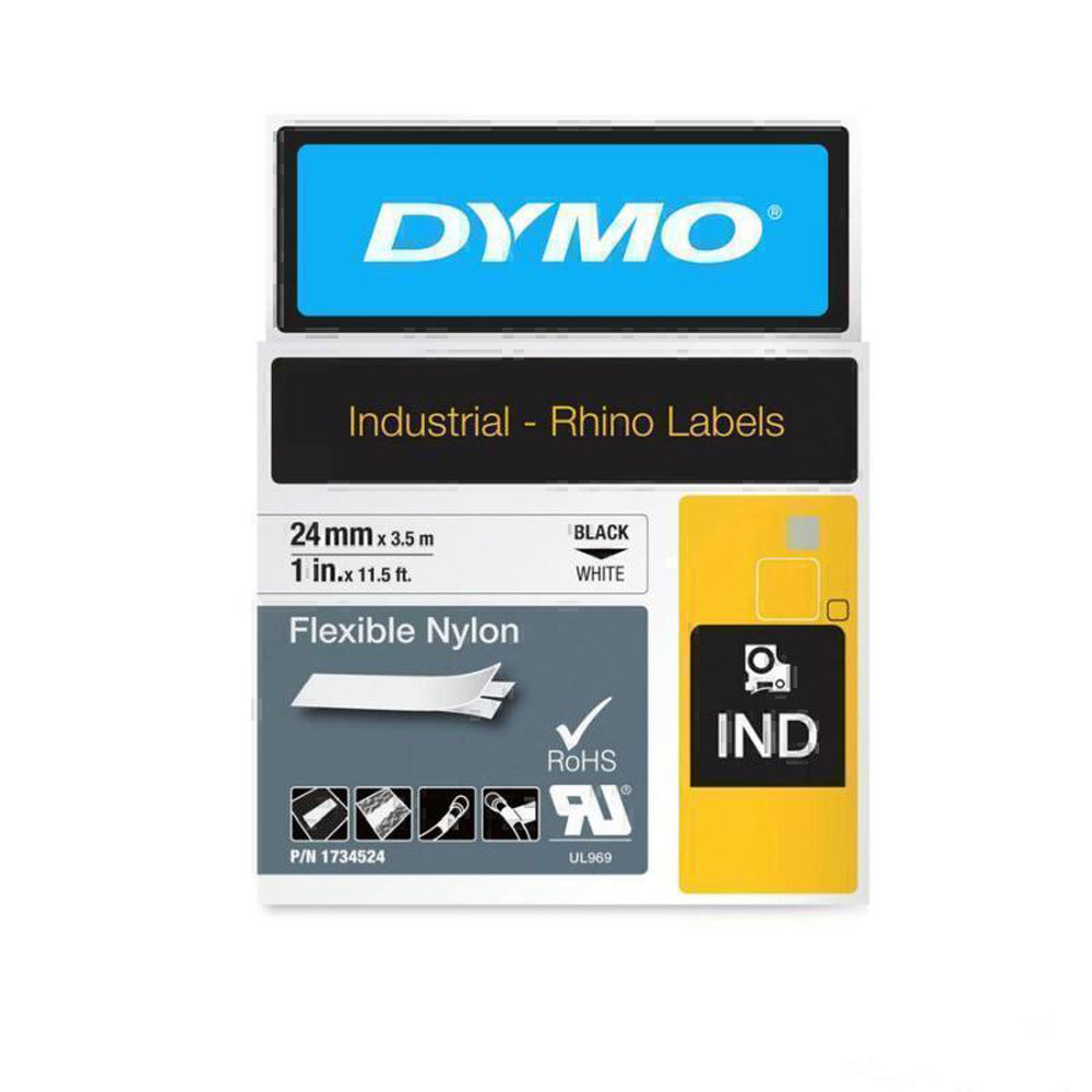 Dymo Industrial Rhino Etichette 24mm (bianco)