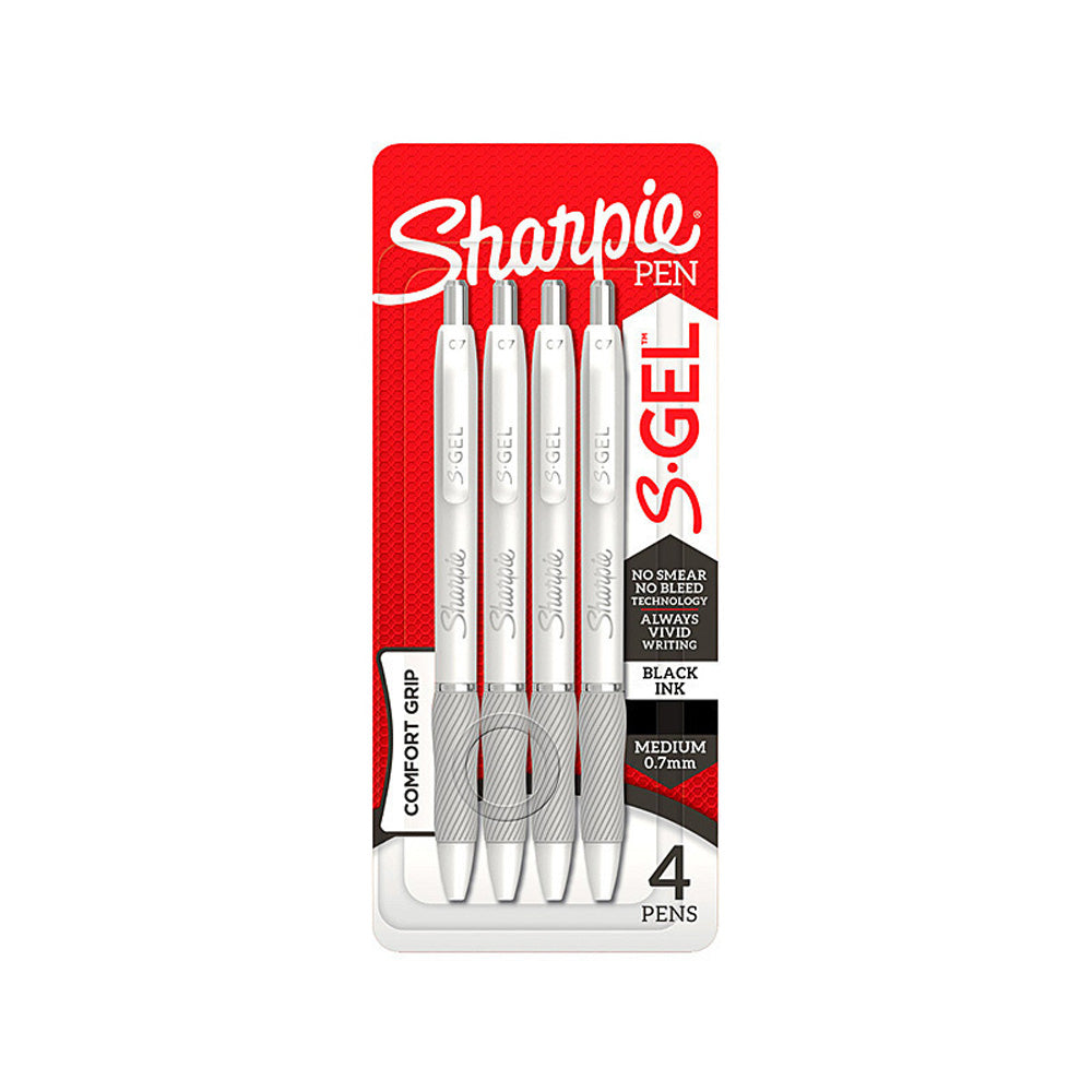 Sharpie Black Ink S-gelpen (doos van 6)