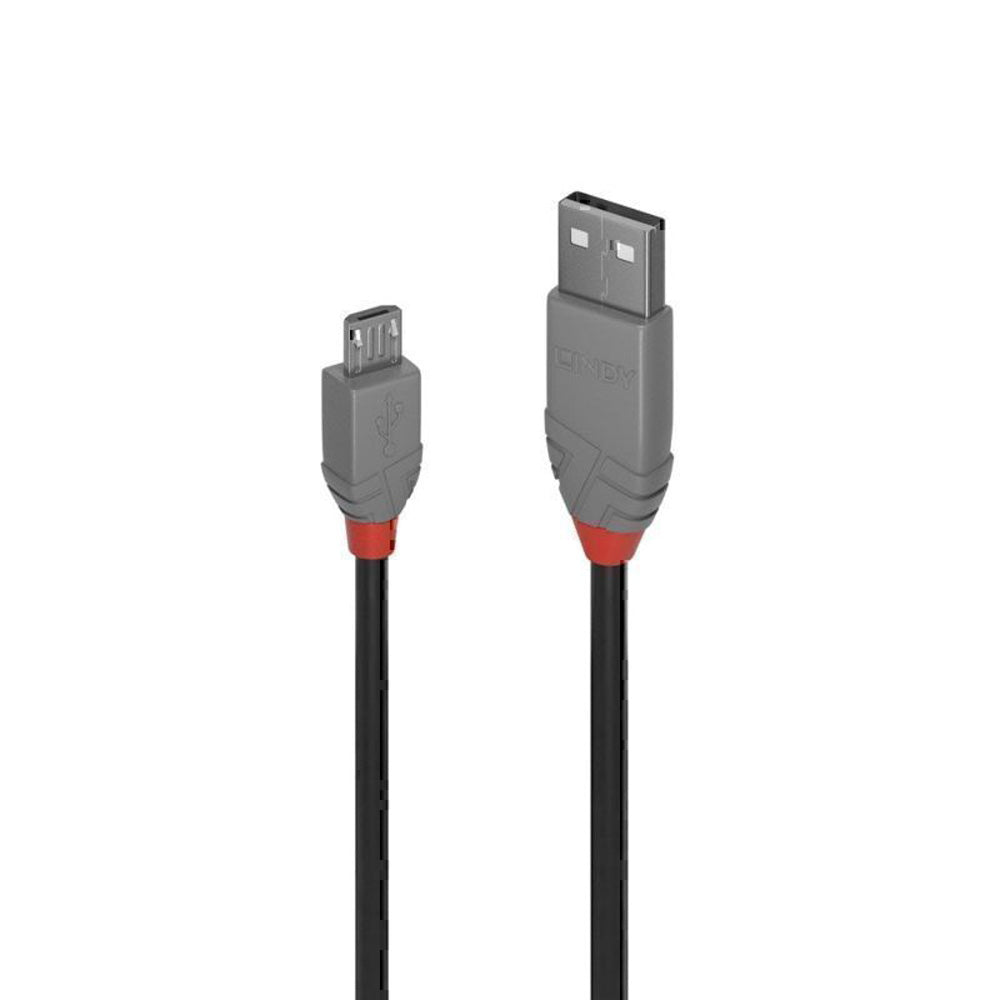 Lindy USB-A 2.0 till Micro-B Anthra Line