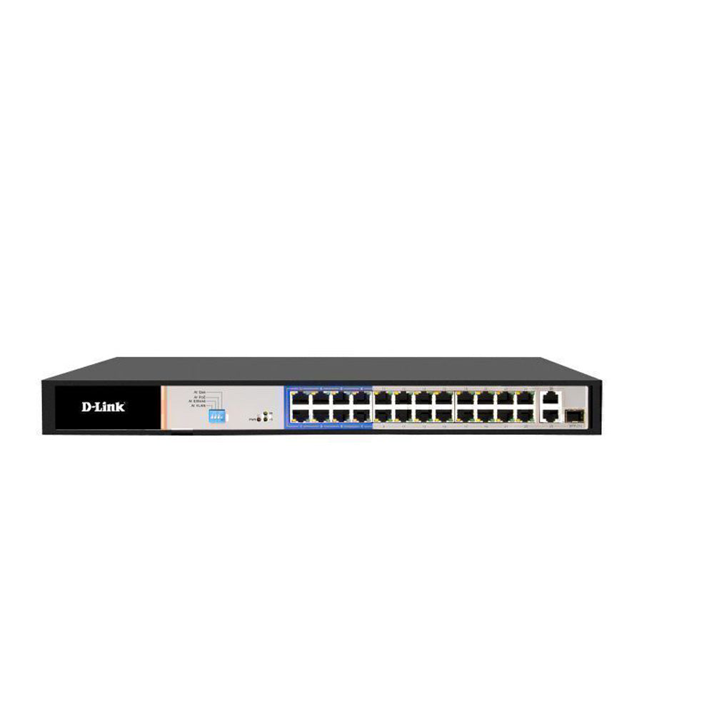 D-Link Poe Switch w/ Long Reach Port