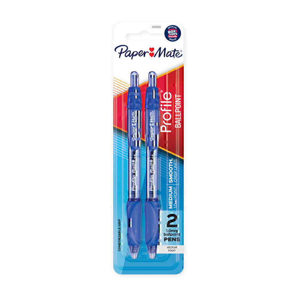 Profilo PM Ballpen retrattile 1.0mm 2pk (scatola di 6)