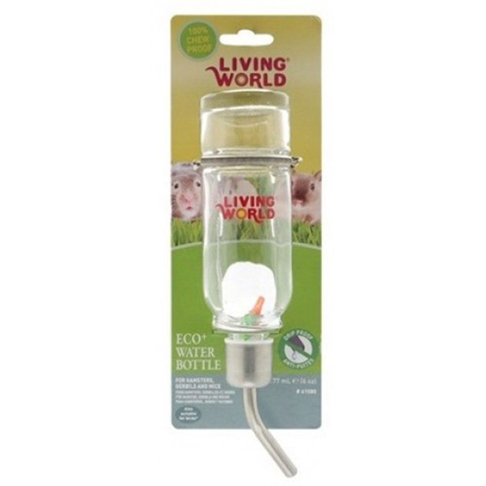 Living World Eco Plus Glaswasser Haustierflasche