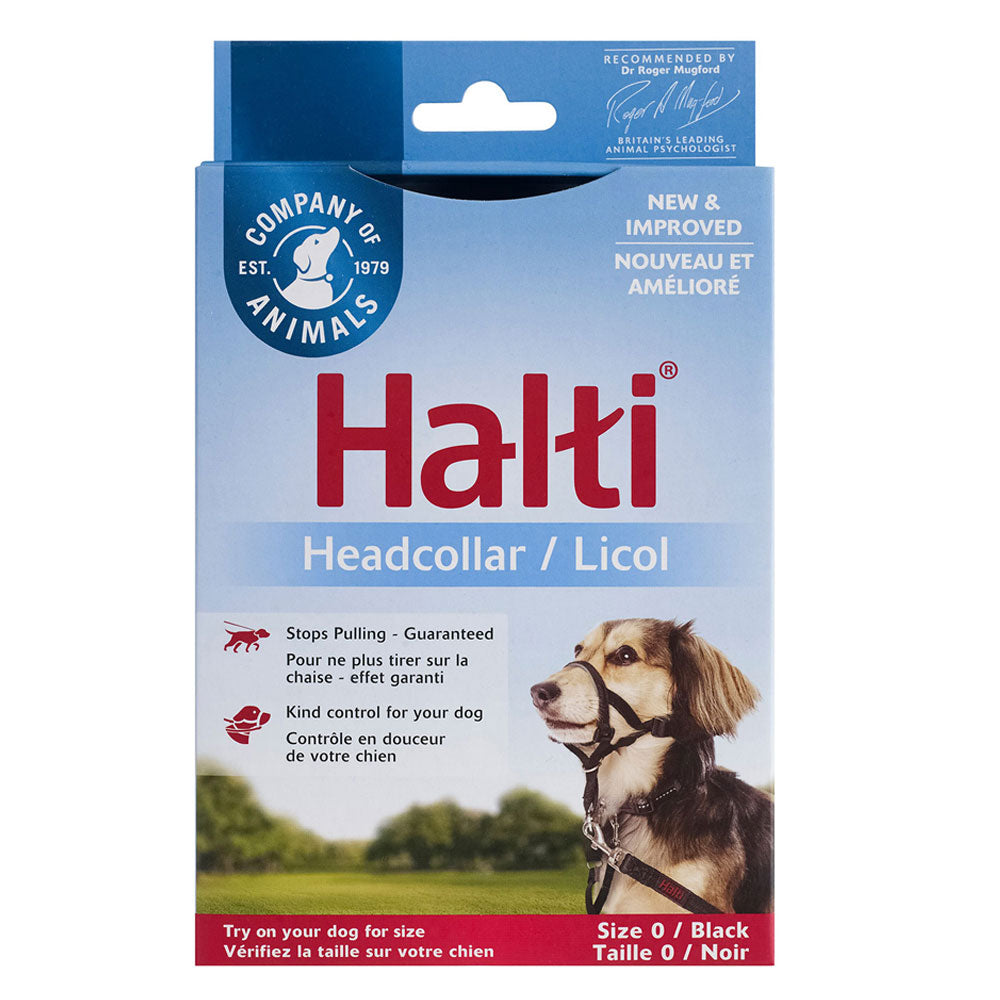 Halti Dog Head Collar (preto)