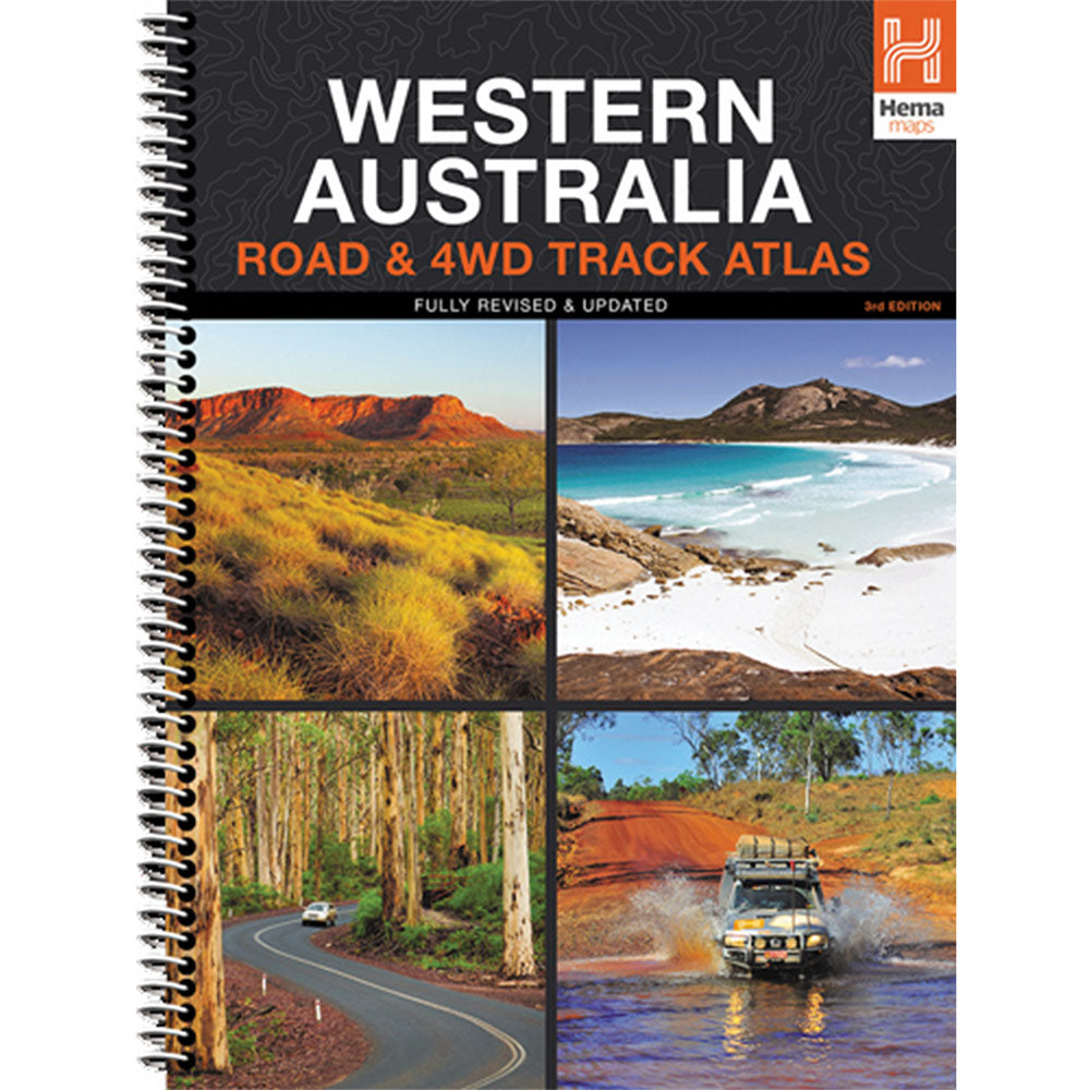 Hema Western Australia Road & 4WD Track Atlas