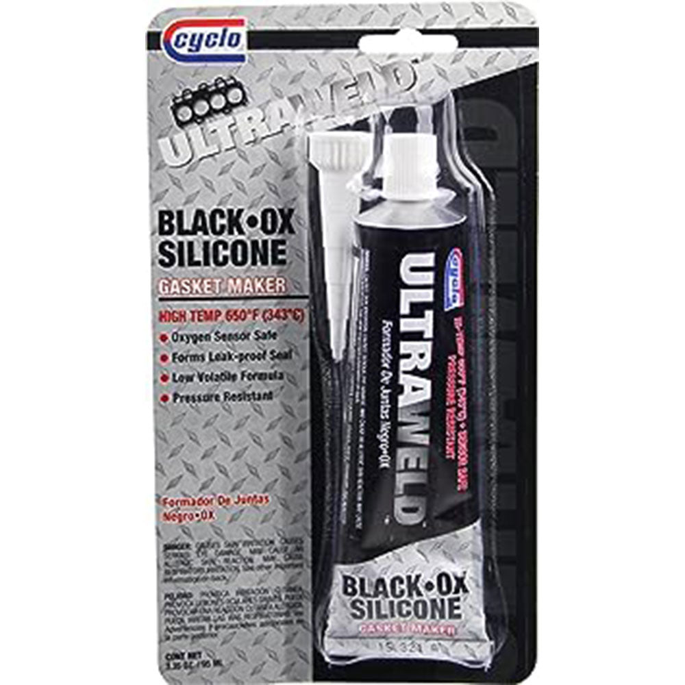 Cyclo Ultraweld Black Ox Hightemp Silicone 99mL