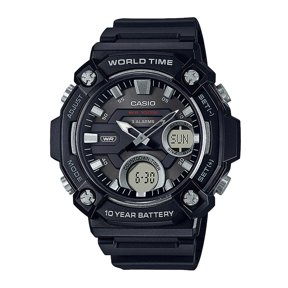 Casio AEQ120W -serie horloge