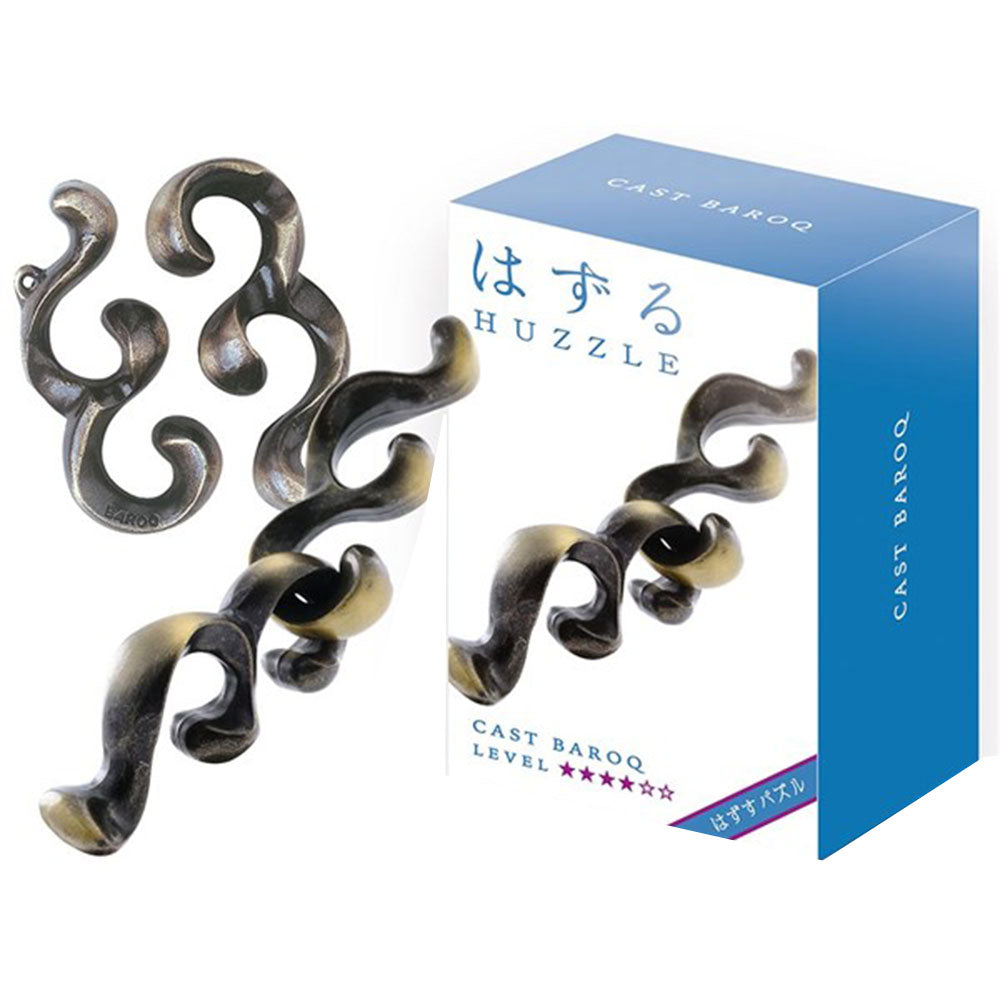 HANAYAMA L4 CAST HUZZZZZ Brain Teaser Puzzle