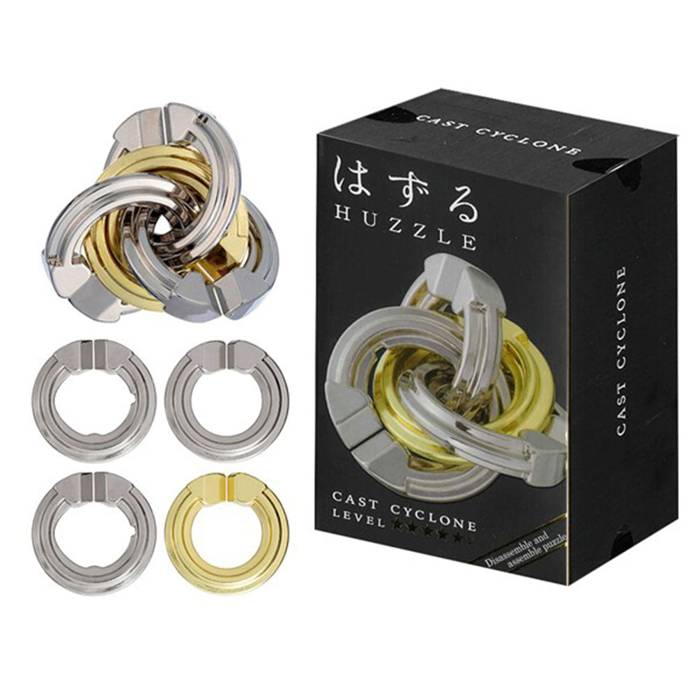 Hanayama L5 kastede Huzzle Brain Teaser -puslespil