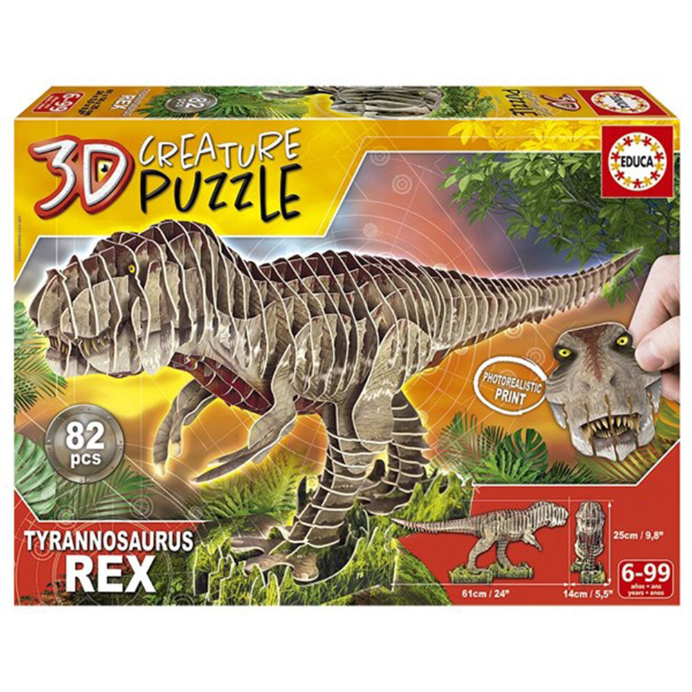 Educa 3d Creature Dinosaur Puzzle