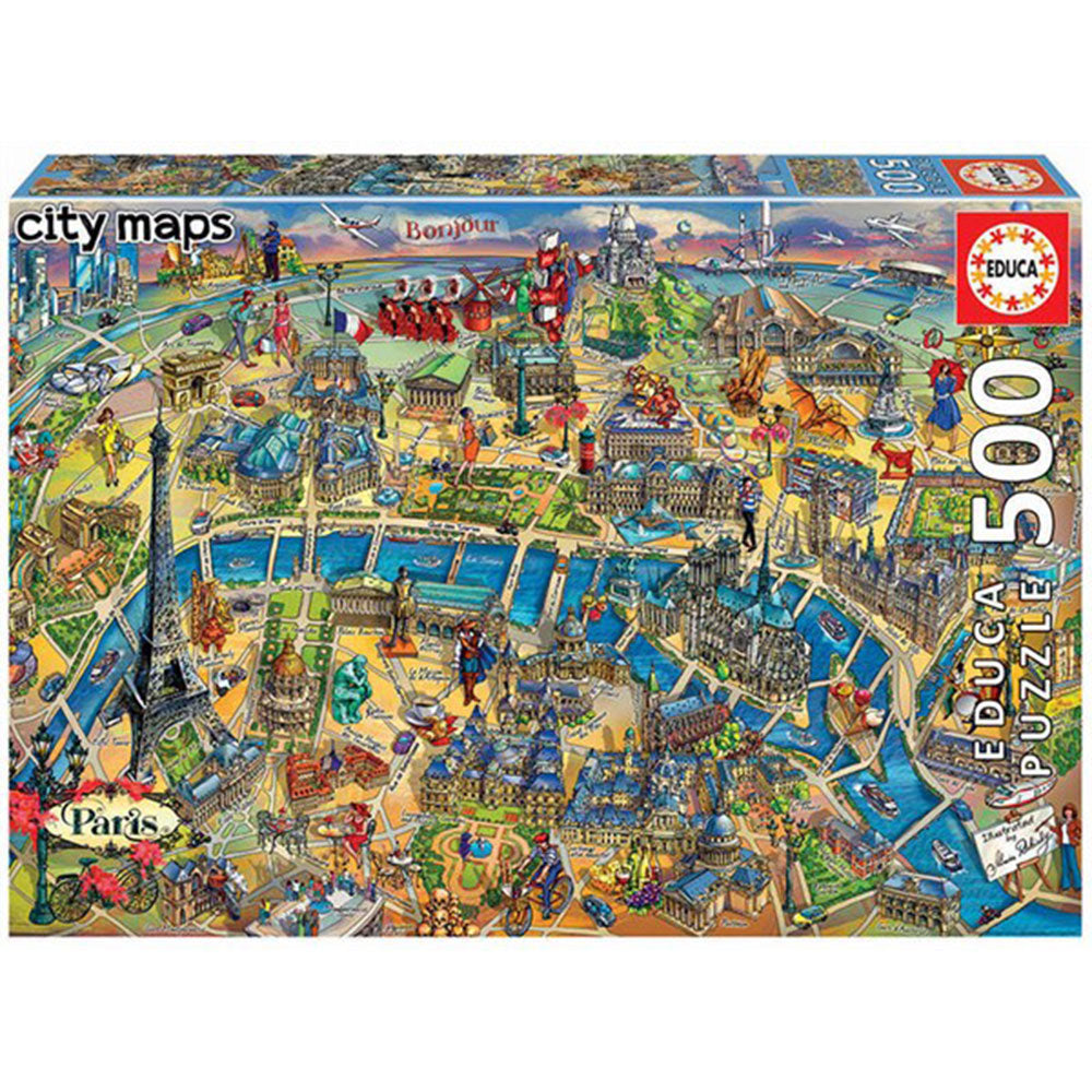 Educa mappa puzzle puzzle 500pcs