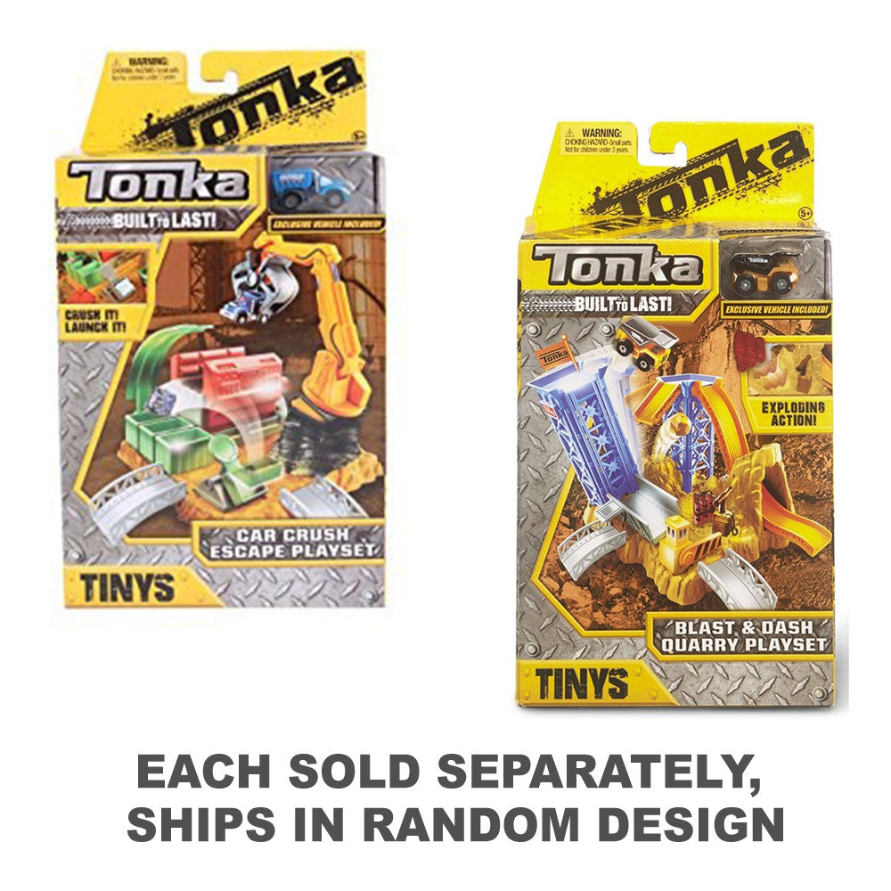 Tonka Tinys Playset (1pc Random Style)